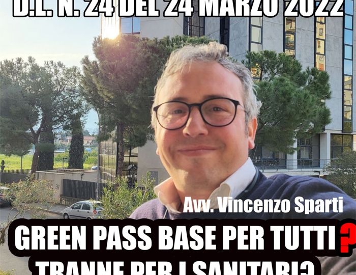 green pass base per tutti